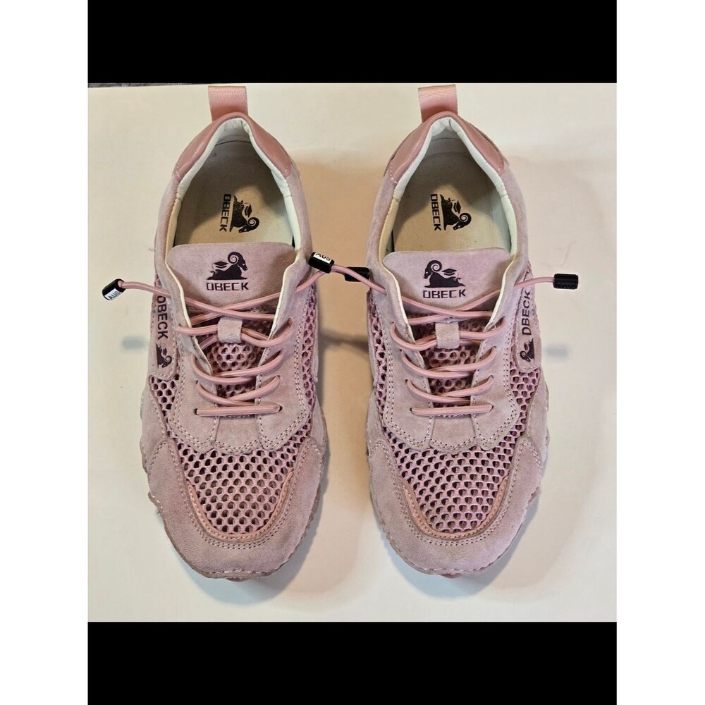 Dbeck Pink Arch Airwalker Outdoor Mesh Trail Shoes - Women's Size 6
